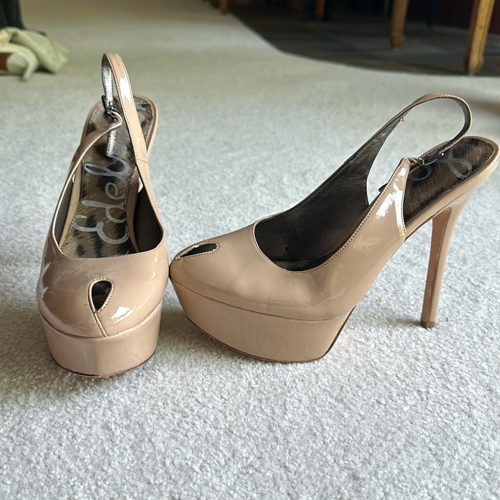 Sam Edelman patent leather heels